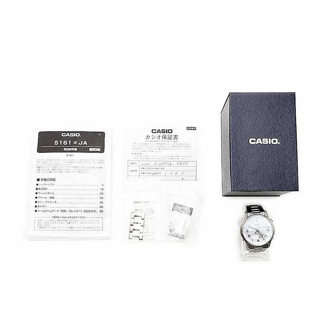 CASIO(カシオ)の美品 カシオCASIO 腕時計 リニエージ タフソーラー 03-23112010 メンズの時計(腕時計(アナログ))の商品写真