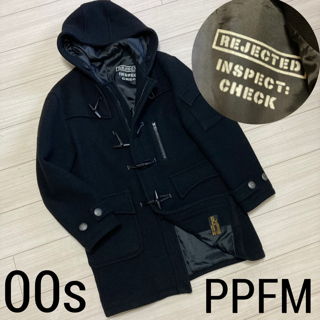 PPFM - 00s Y2K□PPFM□ダッフルコート シガレットポケット PPFM - 00s Y2K□PPFM□ダッフルコート シガレットポケット