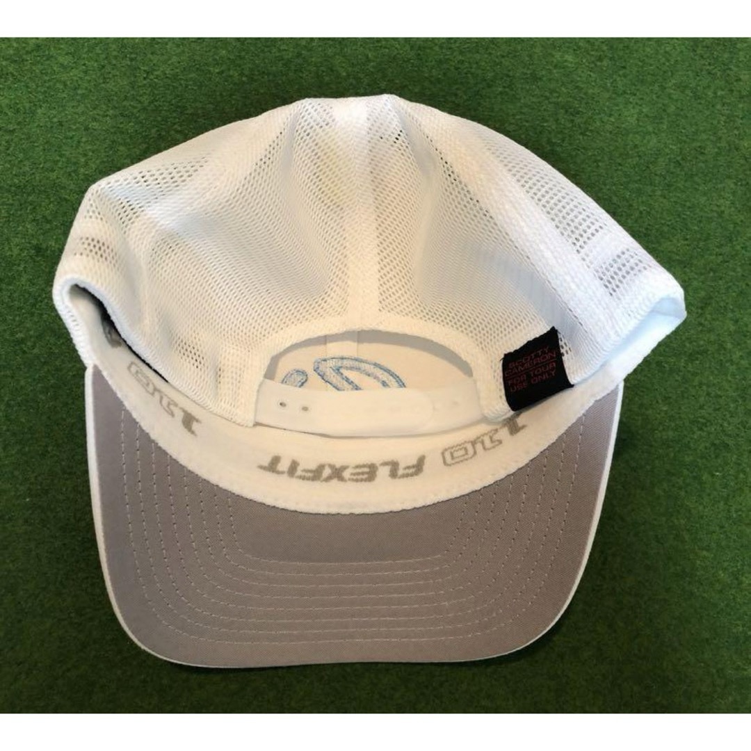 スコッティキャメロンフェスティバル限定帽子 CT ホワイト/スコッティブルーゴルフ