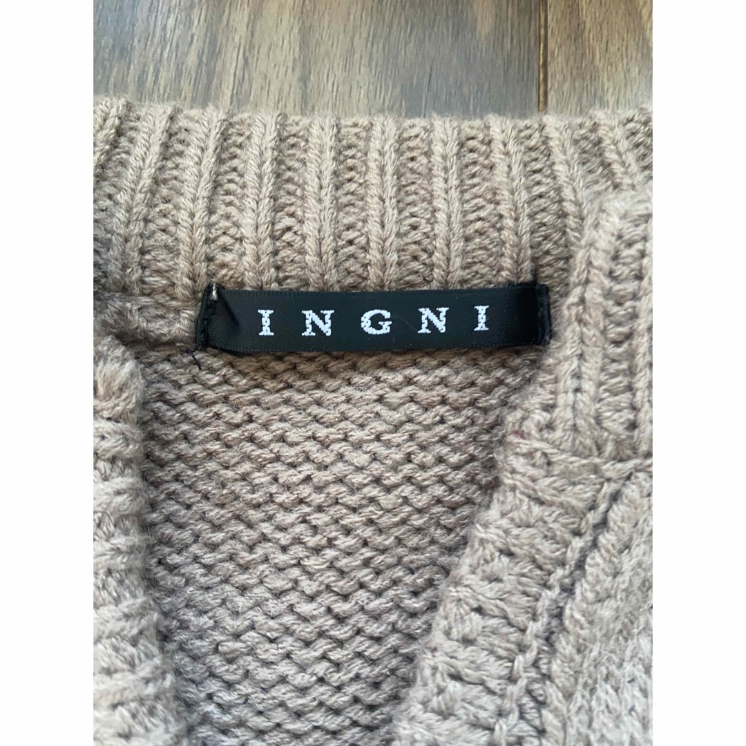 INGNI(イング)のINGNI イング ニット 冬 秋 春 トップス レディースのトップス(ニット/セーター)の商品写真