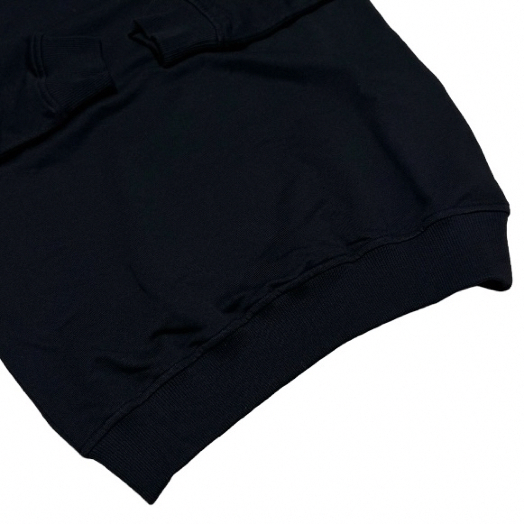 COMME des GARCONS SHIRT(コムデギャルソンシャツ)のコムデギャルソンシャツ × ラコステ スウェット ビック刺繍 コラボ ブラック メンズのトップス(スウェット)の商品写真
