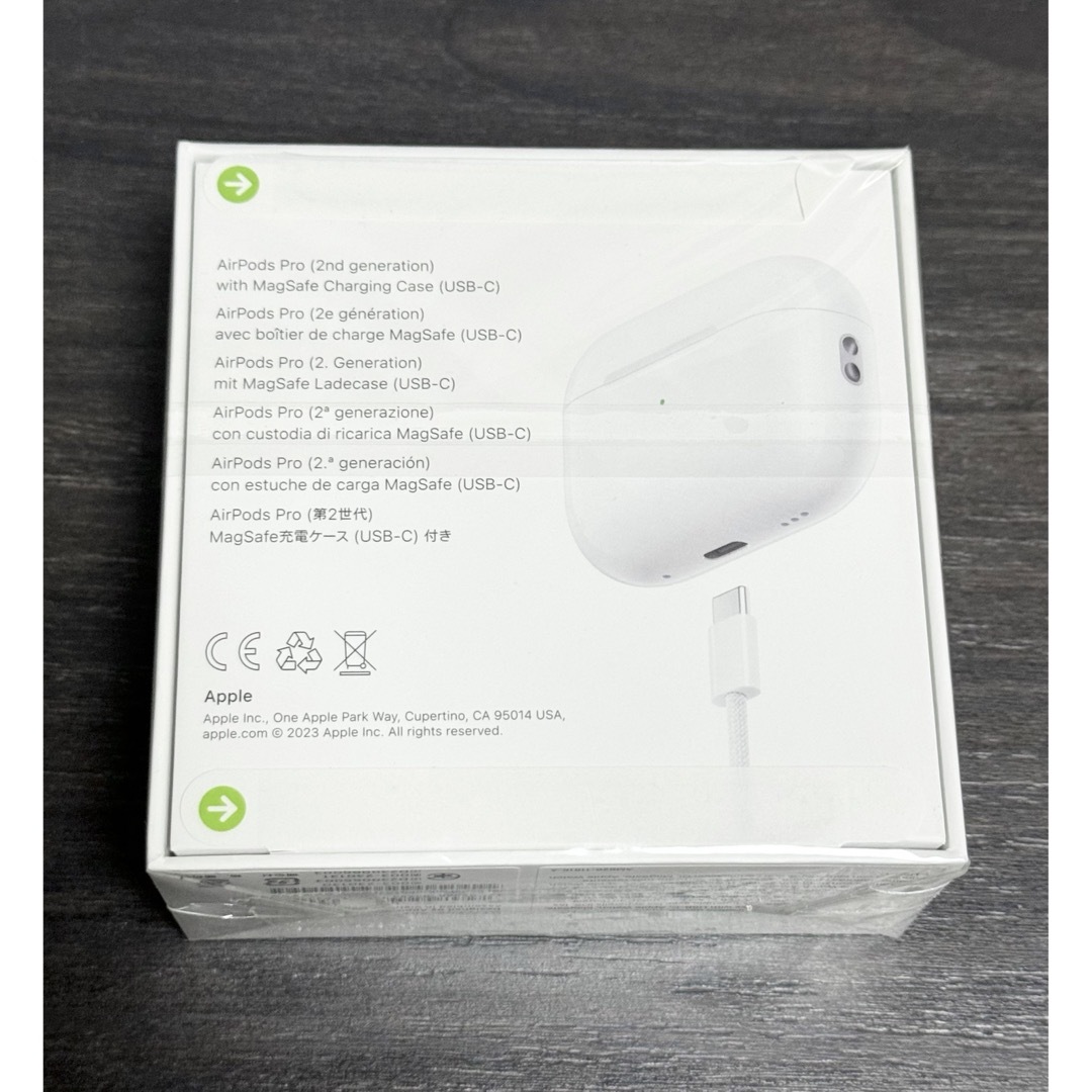 Apple - 新品 未開封 AirPods Pro 第2世代 USB-C MTJV3J/Aの通販 by