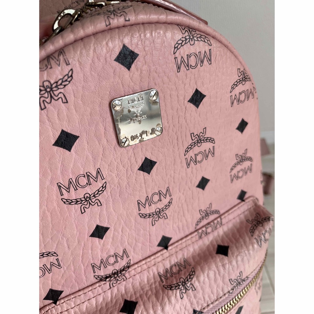 MCM - MCM ソフトピンク リュックの通販 by 🎀's shop｜エムシーエム
