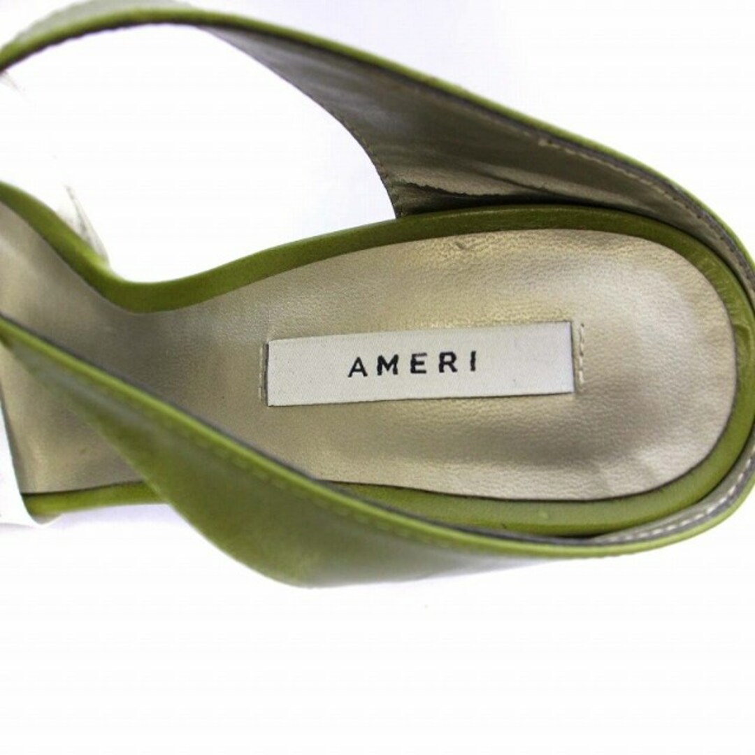 Ameri VINTAGE(アメリヴィンテージ)のアメリヴィンテージ ポインテッドトゥサンダル ハイヒール リボンストラップ レディースの靴/シューズ(サンダル)の商品写真