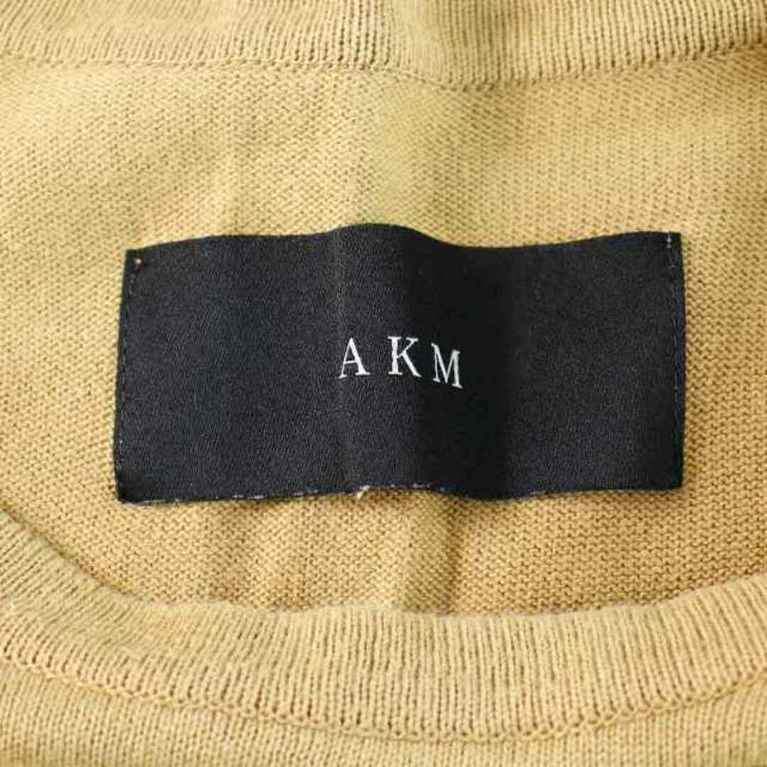 AKM(エイケイエム)のAKM border crew-neck knit ニット 長袖 L K098 メンズのトップス(ニット/セーター)の商品写真