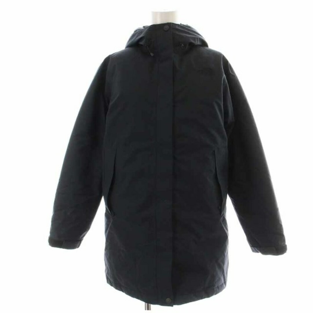 THE NORTH FACE(ザノースフェイス)のザノースフェイス マカルダウンコート ミドル丈 ハイネック フード S 黒 レディースのジャケット/アウター(ダウンコート)の商品写真