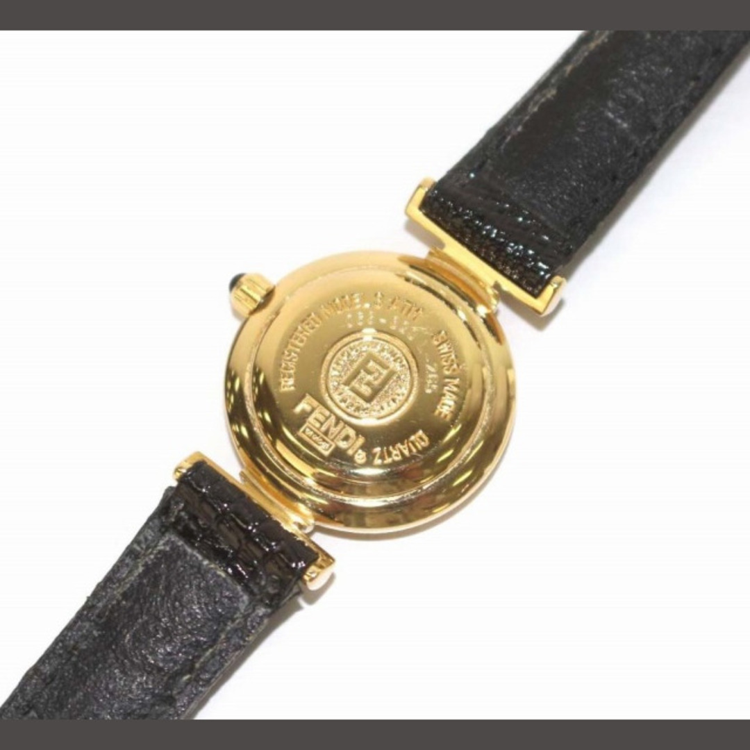 FENDI(フェンディ)のフェンディ 腕時計 クオーツ FFロゴ 2針 リザード レザー 320L レディースのファッション小物(腕時計)の商品写真