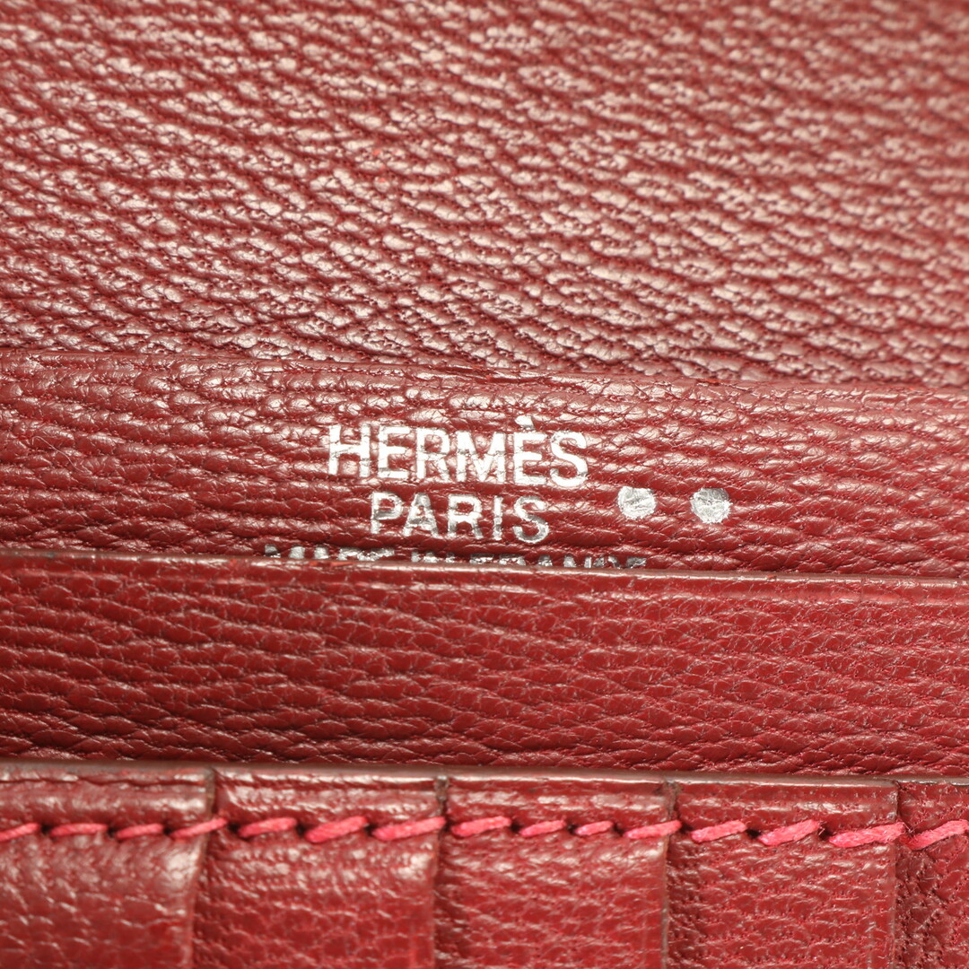 Hermes(エルメス)の極美品 エルメス □H 刻印 ベアン コンパクト クロコダイル ニロティカス レザー 二つ折り 財布 メンズ レディース BET 1128-E17 メンズのファッション小物(折り財布)の商品写真