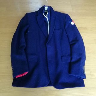 モンクレール(MONCLER)の正規品　MONCLER　テーラード　ジャケット　SAUGE　size4(ダウンジャケット)