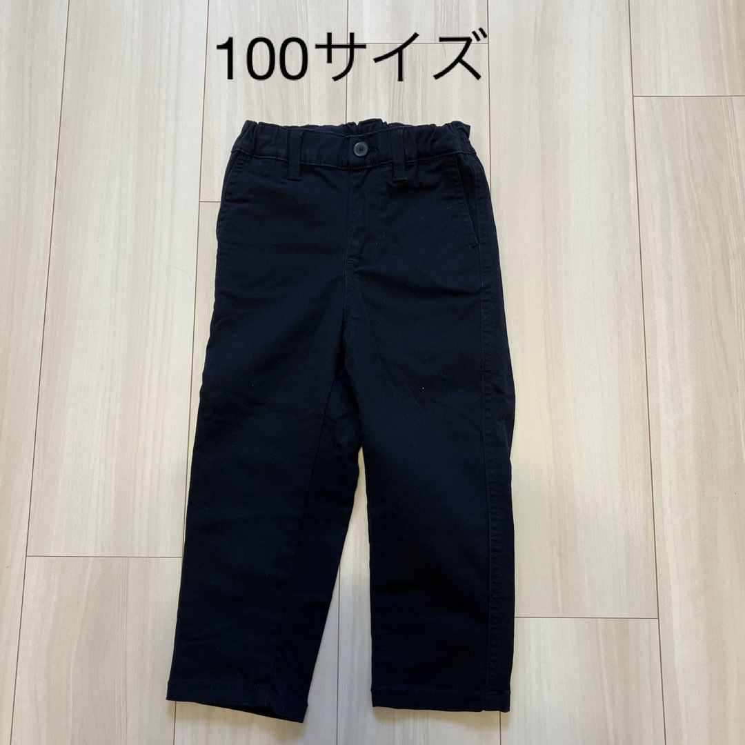 UNIQLO(ユニクロ)のユニクロキッズ　チノパン100 キッズ/ベビー/マタニティのキッズ服男の子用(90cm~)(パンツ/スパッツ)の商品写真