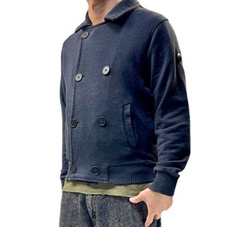 スコッチアンドソーダ(SCOTCH & SODA)の中古 SCOTCH & SODA Pコートタイプ スウェット ダブル ジャケット(スウェット)