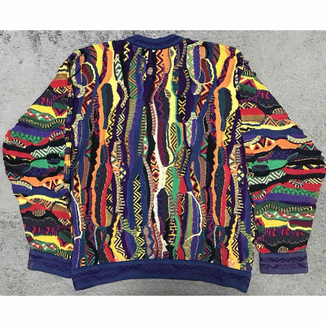 着丈66Coogi ニット　3Dニット