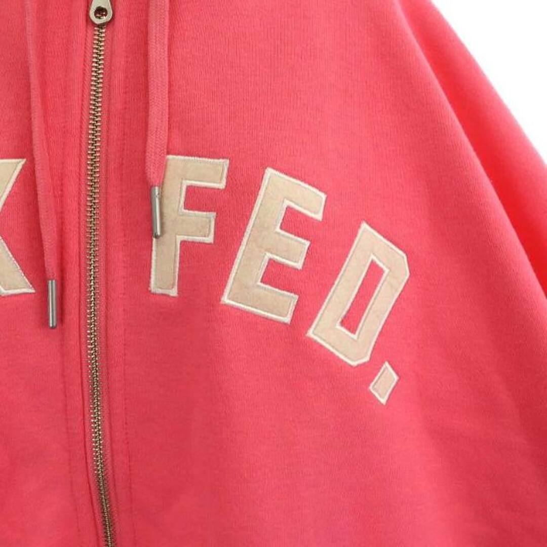 MILKFED. - ミルクフェド ARCH LOGO ZIP UP HOODIE パーカー Lの通販