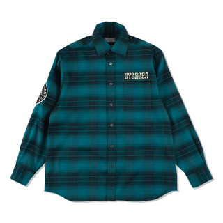 WIND AND SEA - HYSTERIC GLAMOUR X WDS CHECK SHIRTの