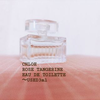 クロエ(Chloe)のクロエ　ローズタンジェリンオードトワレ.USED3ml(香水(女性用))