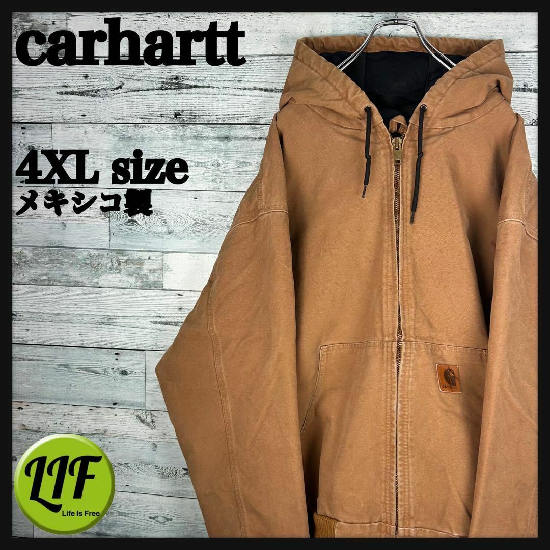 carhartt - 【希少‼︎】カーハート メキシコ製 革ロゴタグ ダック生地