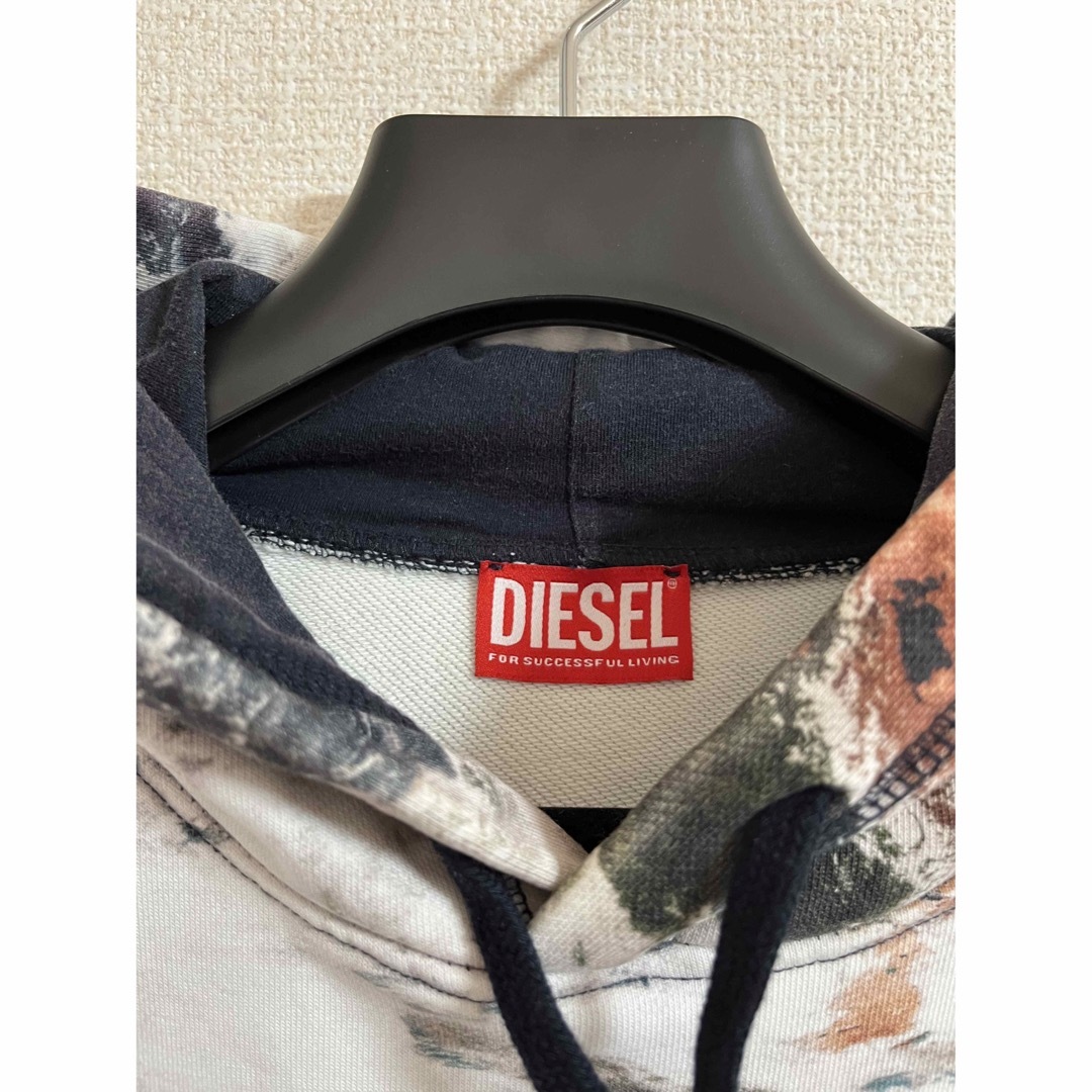 DIESEL - DIESEL S-Pay-Hood-L1 プラネットカモフラージュパーカー Sの