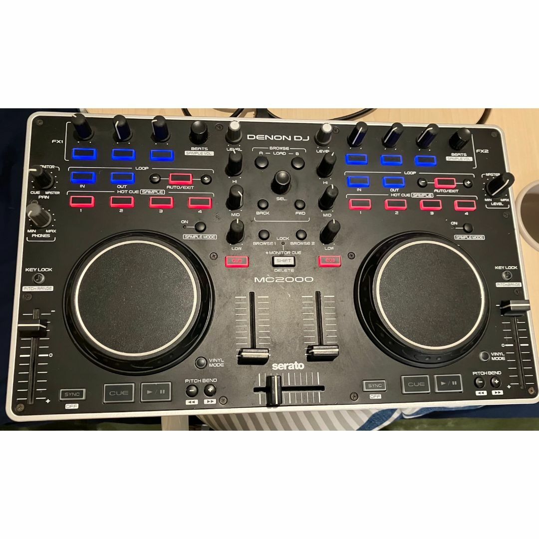 DENON DJ コントローラー　MC2000 USBケーブル付きのサムネイル