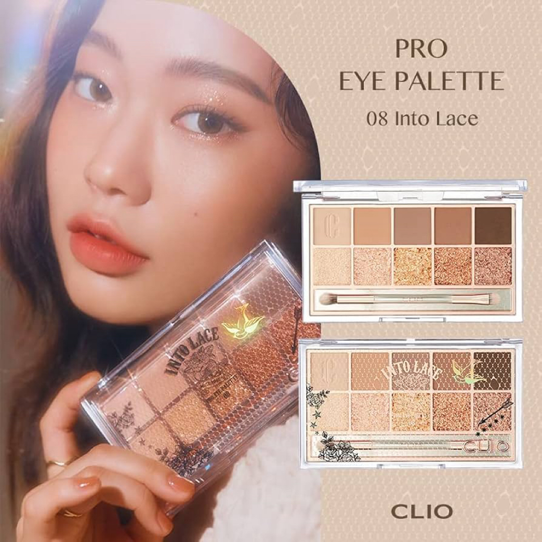 CLIO(クリオ)のCLIO PRO EYE PALETTE クリオ プロアイパレット 08 コスメ/美容のベースメイク/化粧品(アイシャドウ)の商品写真