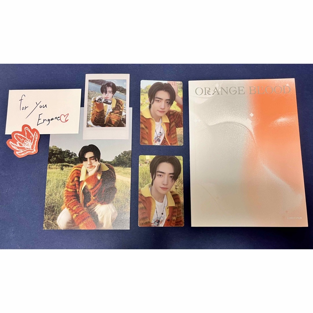 ENHYPEN - ENHYPEN ORANGE BLOOD ENGENE ソンフン コンプの通販 ENHYPEN - ENHYPEN ORANGE BLOOD ENGENE ソンフン コンプの通販