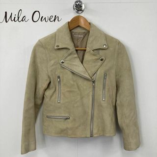 ミラオーウェン(Mila Owen)のMila Owen 短丈ライダースジャケット(ライダースジャケット)