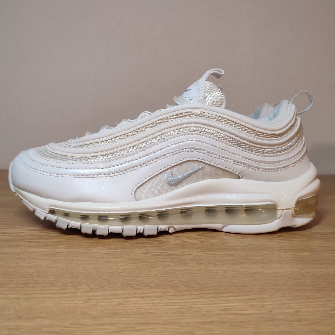 まとめ買い 美品 大人気 NIKE AIR MAX 97 ALL WHITE 24.5cm - 靴