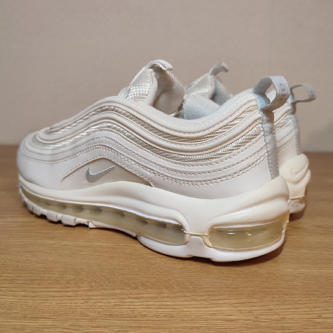 NIKE - 美品 大人気 NIKE AIR MAX 97 ALL WHITE 24.5cmの通販 by Live