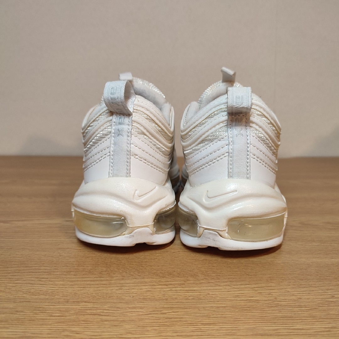 NIKE - 美品 大人気 NIKE AIR MAX 97 ALL WHITE 24.5cmの通販 by Live