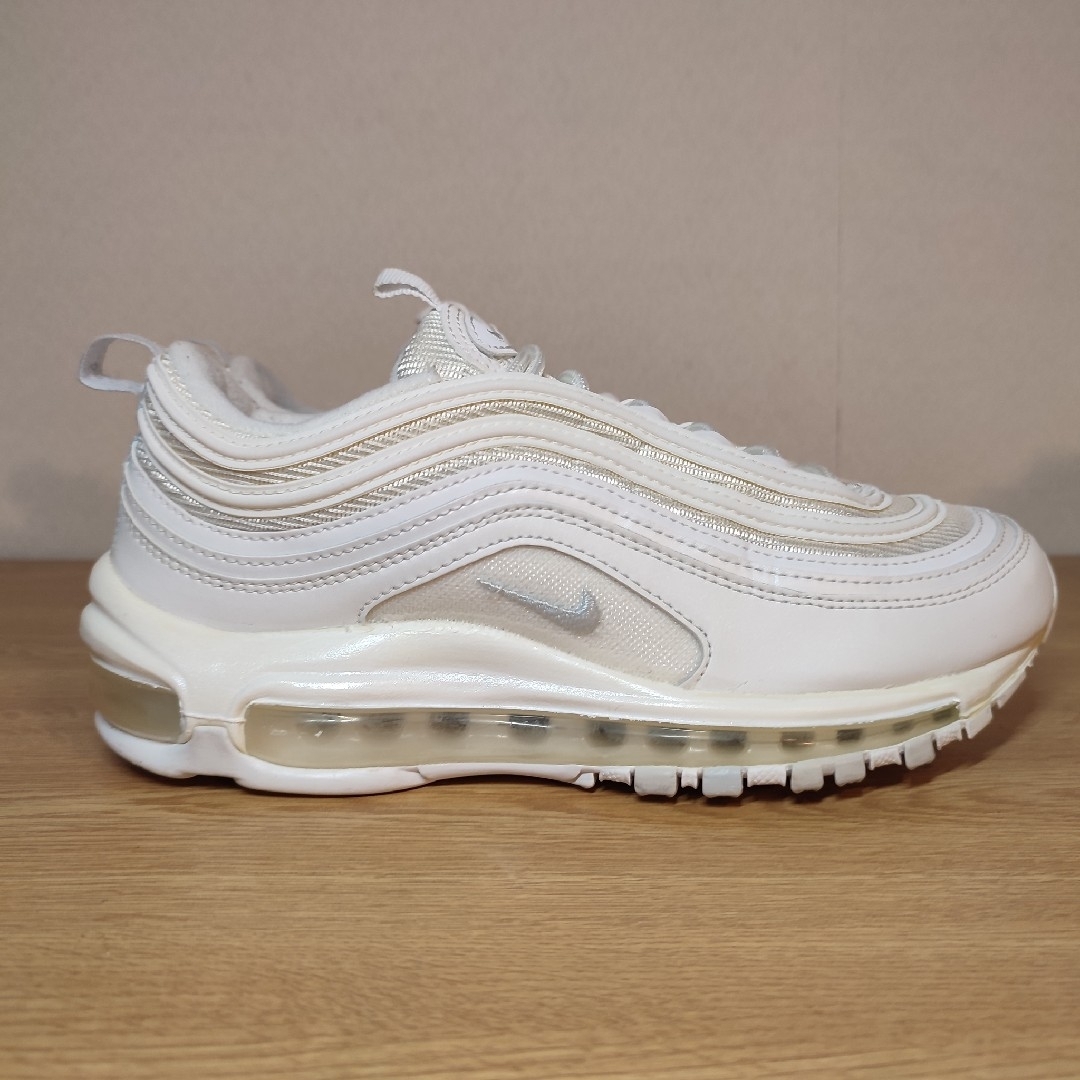NIKE - 美品 大人気 NIKE AIR MAX 97 ALL WHITE 24.5cmの通販 by Live