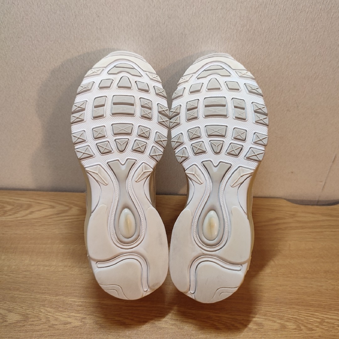 NIKE - 美品 大人気 NIKE AIR MAX 97 ALL WHITE 24.5cmの通販 by Live