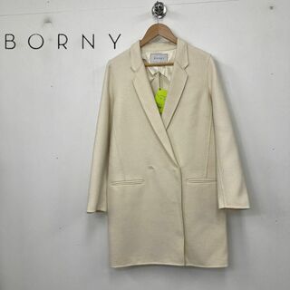 BORNY - 【タグ付】BORNY チェスターコート サイズS