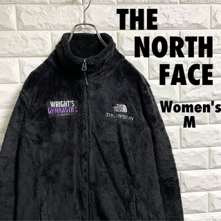 THE NORTH FACE - ザノースフェイス　ボアフリースジャケット　企業刺繍ロゴ　レディースMサイズ