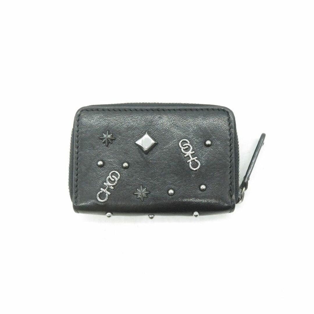 JIMMY CHOO(ジミーチュウ)のJIMMY CHOO MALONE STUDS COINCASE メンズのファッション小物(コインケース/小銭入れ)の商品写真