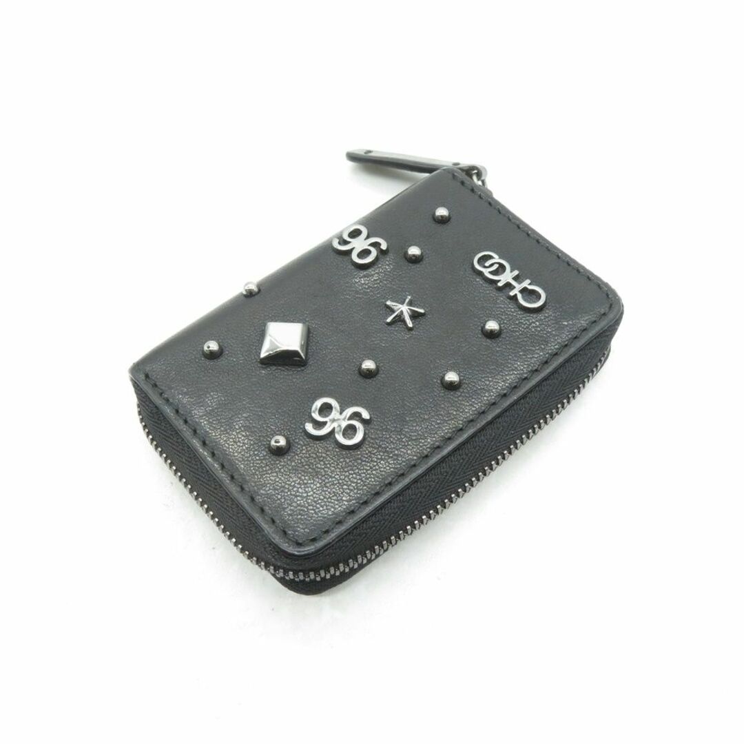 JIMMY CHOO(ジミーチュウ)のJIMMY CHOO MALONE STUDS COINCASE メンズのファッション小物(コインケース/小銭入れ)の商品写真