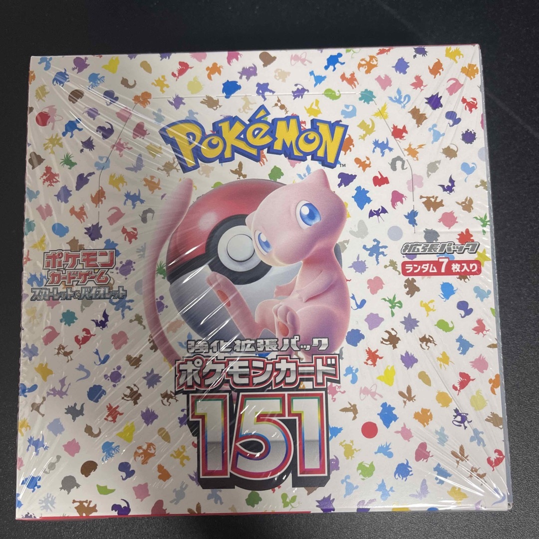 ポケモン151 シュリンク付き1box