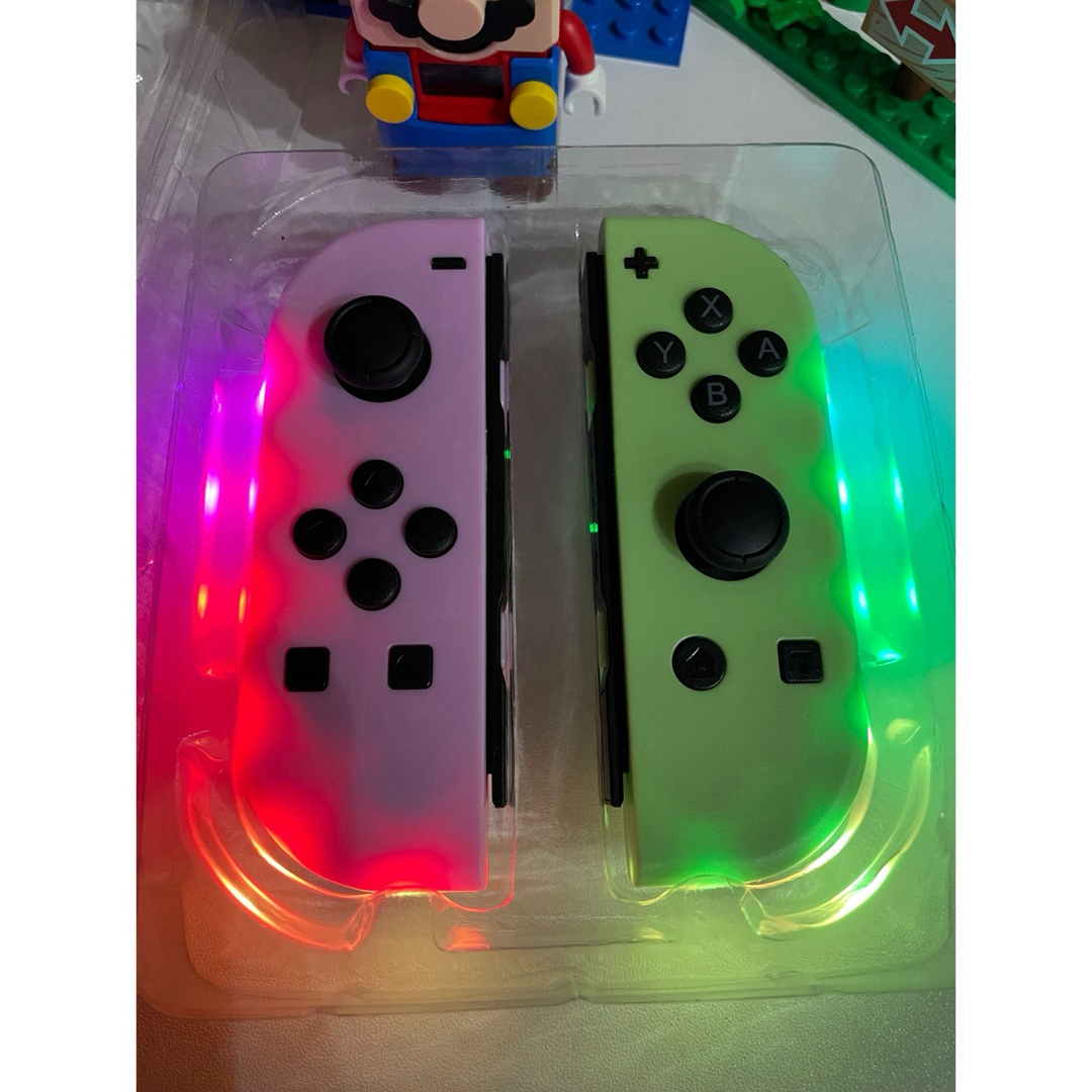 Nintendo Switch(ニンテンドースイッチ)の【新品】ジョイコン パステルピンク　 LED搭載　Switch Joy-Con エンタメ/ホビーのゲームソフト/ゲーム機本体(その他)の商品写真