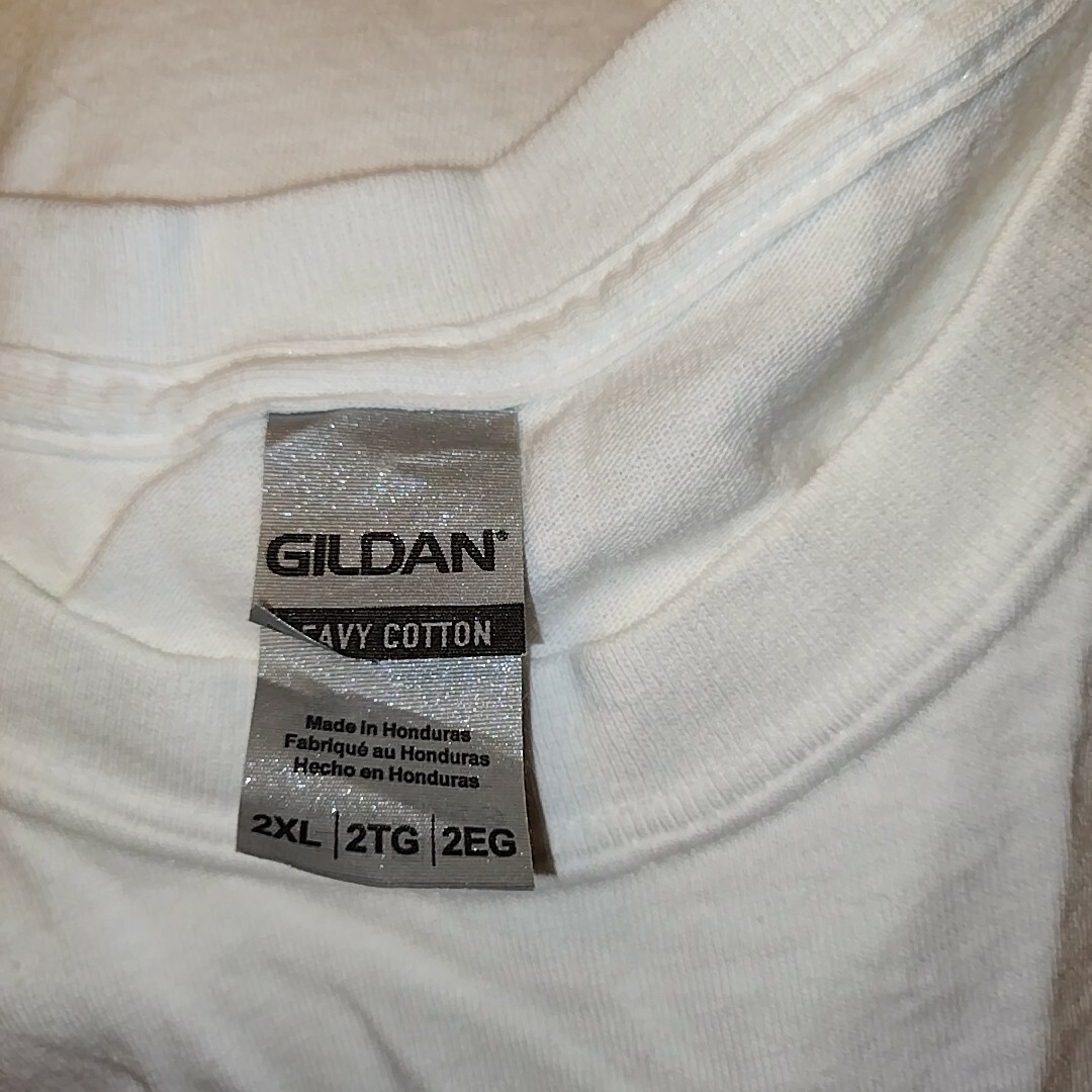 GILDAN(ギルタン)のGILDAN ギルダン　Tシャツ　白　2XL　企業系　FIRSTHORIZON メンズのトップス(Tシャツ/カットソー(半袖/袖なし))の商品写真