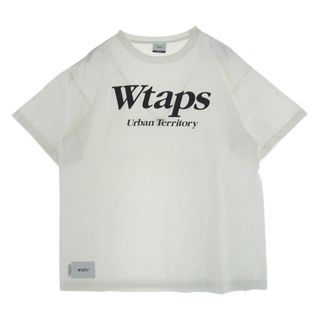 ダブルタップス(W)taps)のWTAPS ダブルタップス Ｔシャツ 22SS 221ATDT-STM06S URBAN TERRITORY アーバンテリトリー ショートスリーブ Tシャツ ホワイト系 X02【中古】(シャツ)