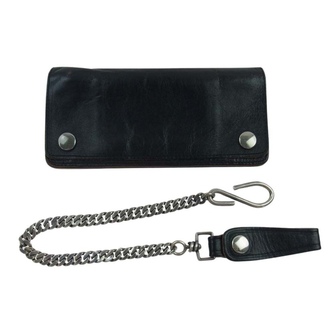 TENDERLOIN(テンダーロイン)のTENDERLOIN テンダーロイン ウォレットチェーン PORTER ポーター T-WALLET CHAIN レザー ウォレット ウォレットチェーン ブラック系【中古】 メンズのファッション小物(ウォレットチェーン)の商品写真