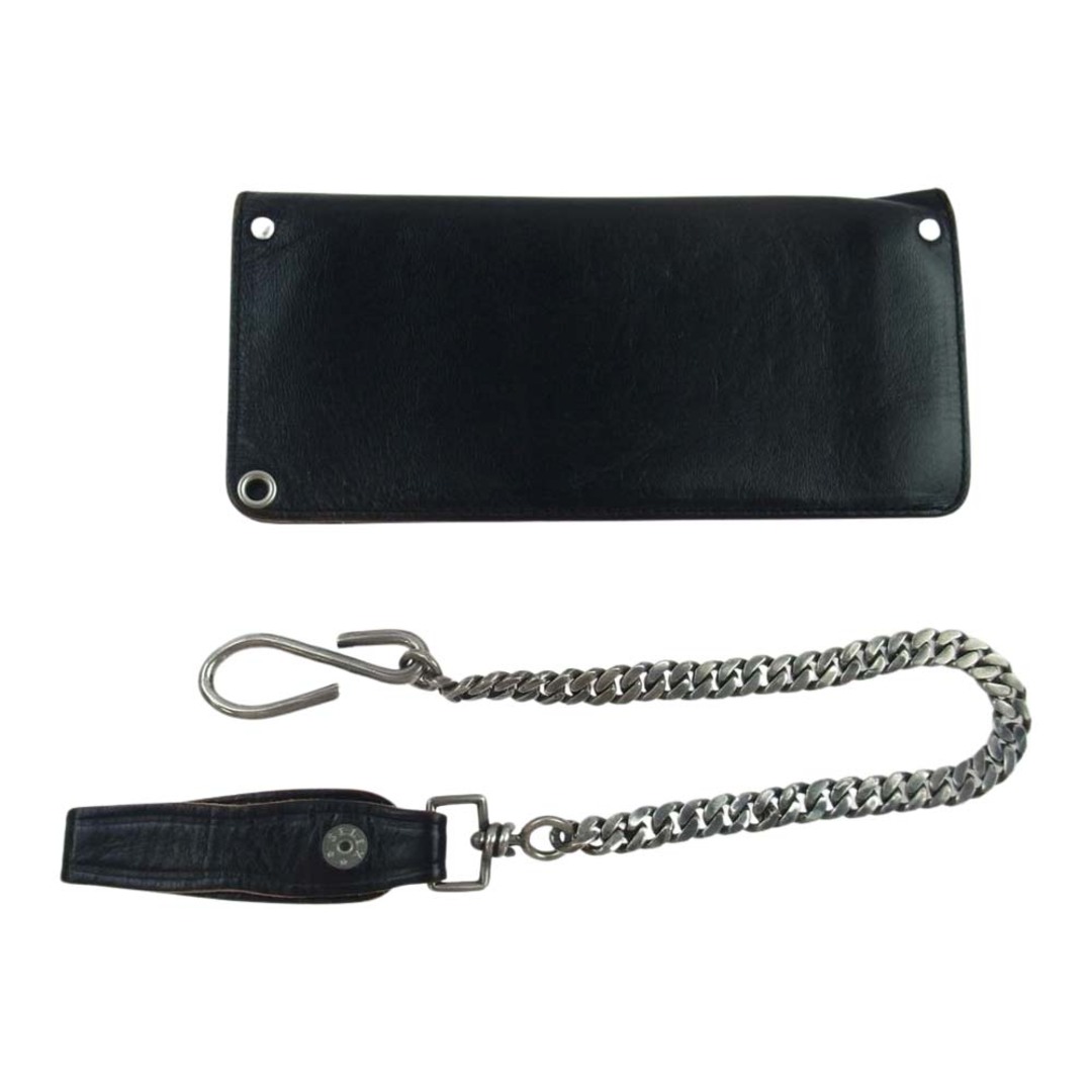 TENDERLOIN(テンダーロイン)のTENDERLOIN テンダーロイン ウォレットチェーン PORTER ポーター T-WALLET CHAIN レザー ウォレット ウォレットチェーン ブラック系【中古】 メンズのファッション小物(ウォレットチェーン)の商品写真