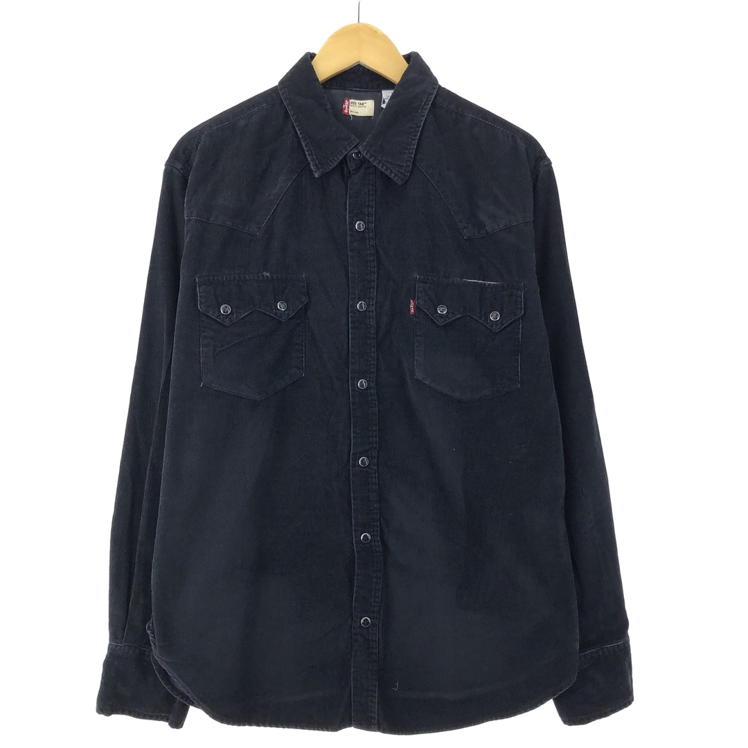 Levi's(リーバイス)の古着 リーバイス Levi's LEVI RED TAB 長袖 コーデュロイシャツ メンズL /eaa396581 メンズのトップス(シャツ)の商品写真