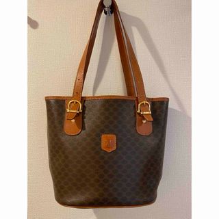 celine - CELINE マカダム柄バケツ型トートバッグ の通販 by ぽん's