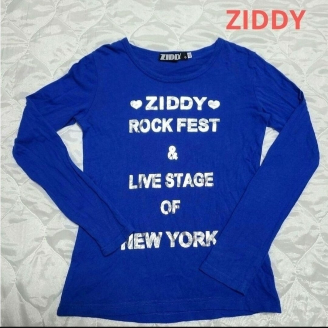 ZIDDY(ジディー)のジディ ロングＴシャツ 130cm キッズ/ベビー/マタニティのキッズ服女の子用(90cm~)(Tシャツ/カットソー)の商品写真