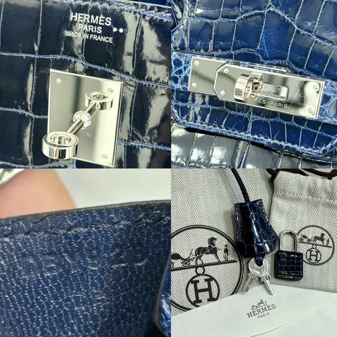 Hermes(エルメス)のエルメス バーキン30 ニロティカス ブルーサフィール レディースのバッグ(ハンドバッグ)の商品写真