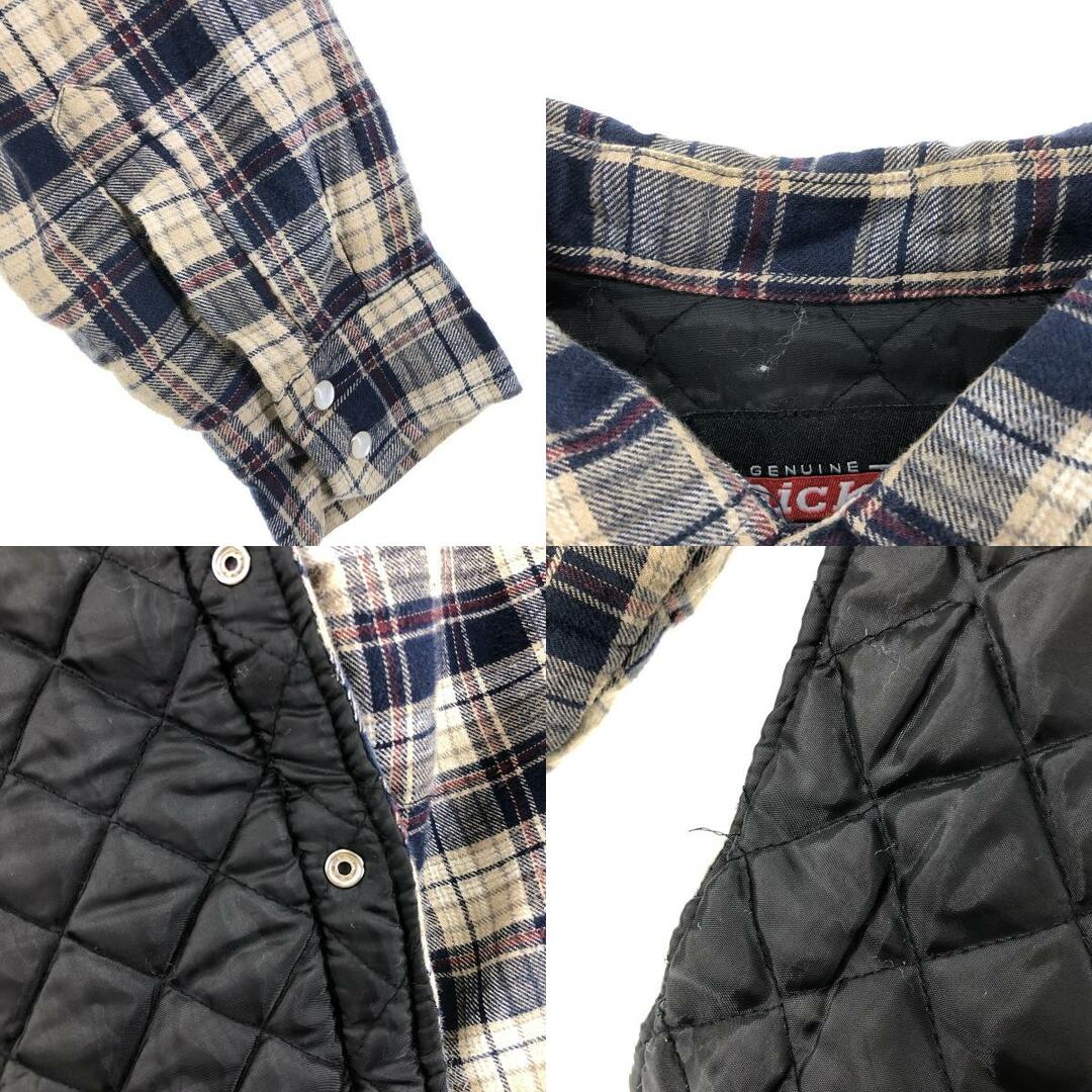 Dickies(ディッキーズ)の古着 ディッキーズ Dickies 長袖 ヘビーネルチェックシャツ メンズL /eaa396509 メンズのトップス(シャツ)の商品写真