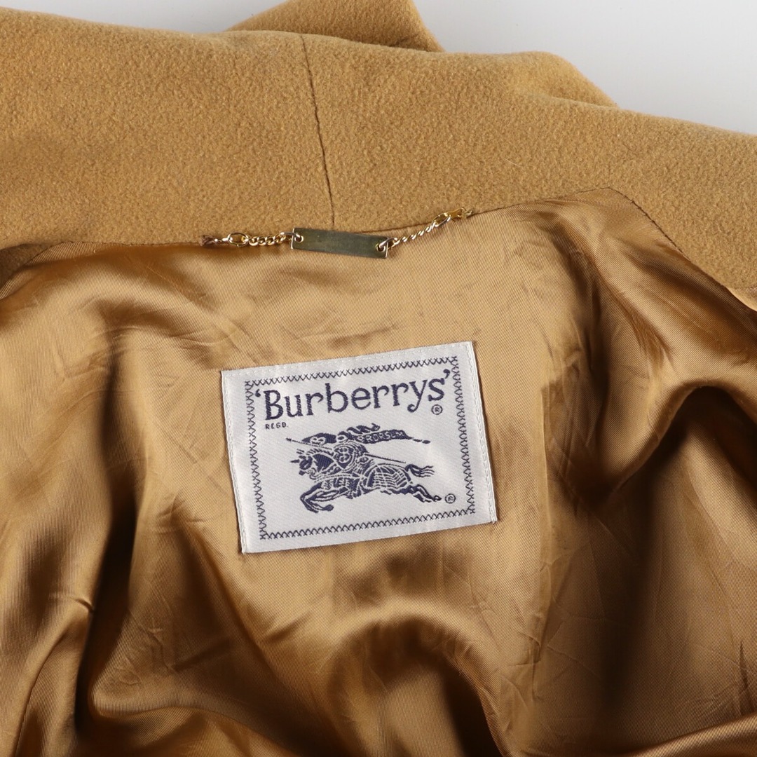 BURBERRY(バーバリー)の古着 バーバリー Burberry's ショールカラー ウールロングコート レディースL /eaa393325 レディースのジャケット/アウター(その他)の商品写真