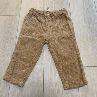 エイチアンドエム(H&M)のH&M  ボトムス　コーデュロイ　ベージュ　80  秋　冬(パンツ)