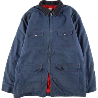 古着 60年代 シアーズ Sears WORK WEAR フルジップ デニムカバーオール メンズXL ヴィンテージ /eaa396024(カバーオール)