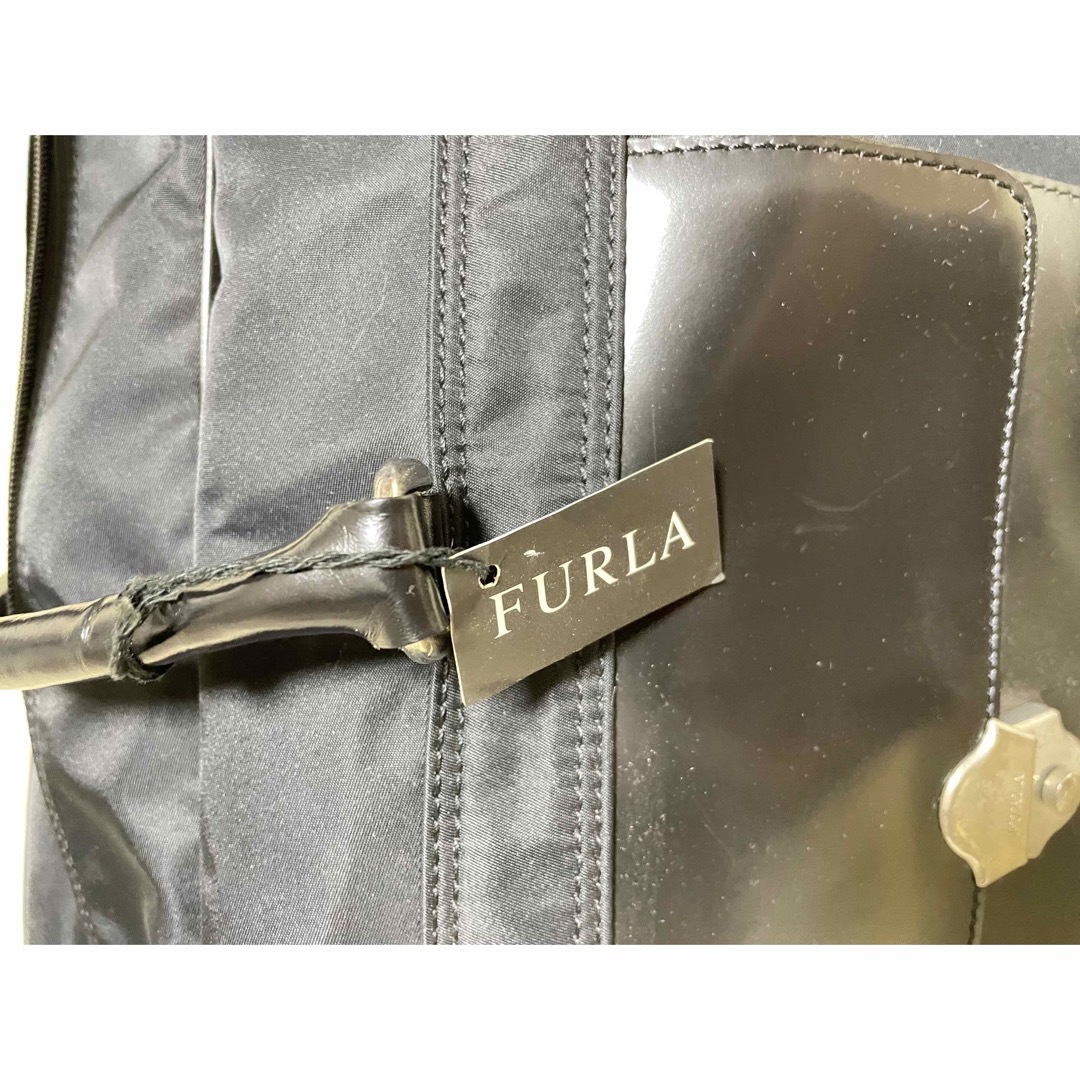 Furla(フルラ)のFURLA フルラ　ボストンバッグ　ショルダー　レザー　ナイロン　大容量 レディースのバッグ(ボストンバッグ)の商品写真