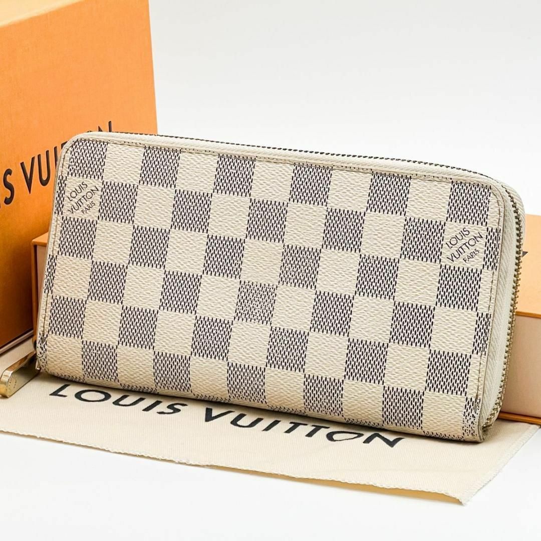 LOUIS VUITTON - ヴィトン ダミエ アズール ジッピーウォレット